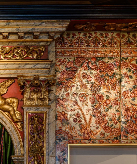 Arjen Veldt - Detail goudleerkamer - 2025