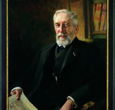 Willy Sluiter - Portret van Mr. Simon van Gijn (1836-1922) op 74-jarige leeftijd, 1911 - 1911