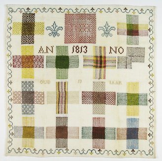 Merklap van de huishoudschool