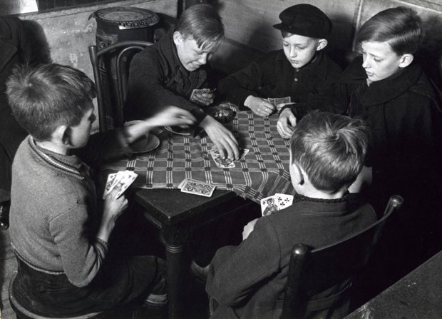 Kindercafé te Amsterdam ca. 1940