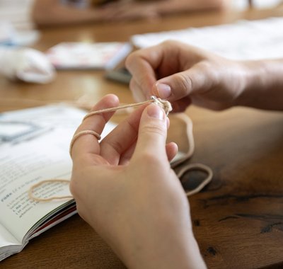 Haakwerkje maken volwassenen