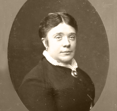 J.G. Hameter - Portret van Cornelia Agatha van Gijn-Vriesendorp - ca. 1880