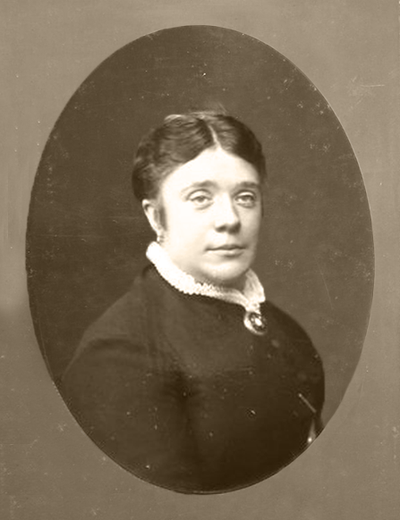 Portret van Cornelia Agatha van Gijn-Vriesendorp in collectie Huis Van Gijn.