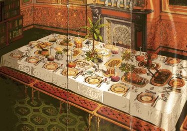 Service á la Française uit Mrs Beeton